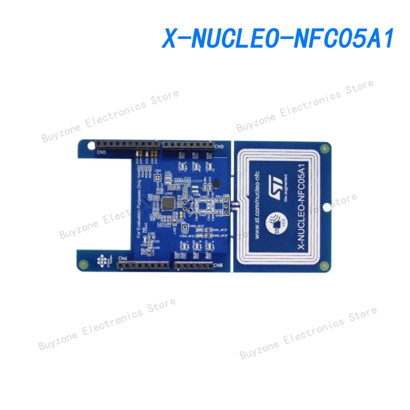 X-NUCLEO-NFC05A1 NFC card reader expansion board based on ST25R3911B for STM32 and STM8 Nucleos
X-NUCLEO-NFC05A1 NFC card reader expansion board based on ST25R3911B for STM32 and STM8 Nucleos