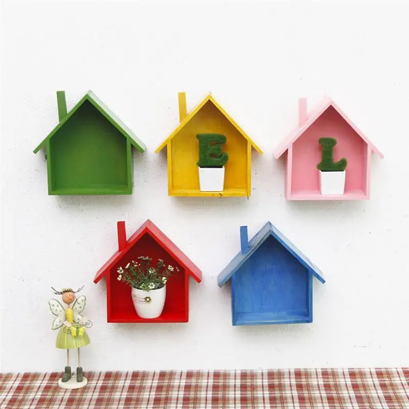 House Shaped Wall Shelf Wooden Wall Mounted Storage Shelf Storage Organizer Display Box for Bedroom Living Room Kitchen Office
House Shaped Wall Shelf Wooden Wall Mounted Storage Shelf Storage Organizer Display Box for Bedroom Living Room Kitchen Office