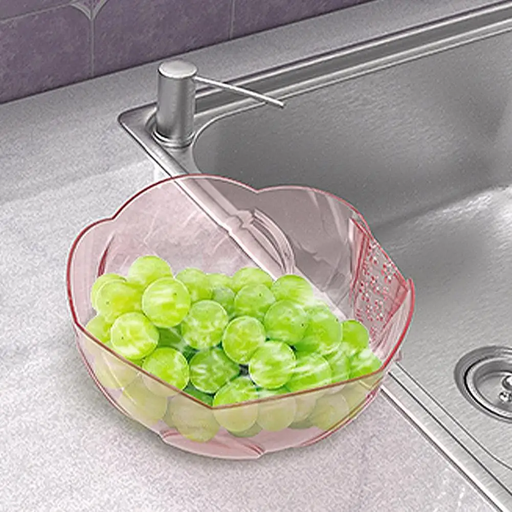 Drain Basket for Kitchen Sink 2-in-1 Multifunctional Drainer Basket Fruit Washing Bowl with Filter Holes for Kitchen for Plates
Drain Basket for Kitchen Sink 2-in-1 Multifunctional Drainer Basket Fruit Washing Bowl with Filter Holes for Kitchen for Plates