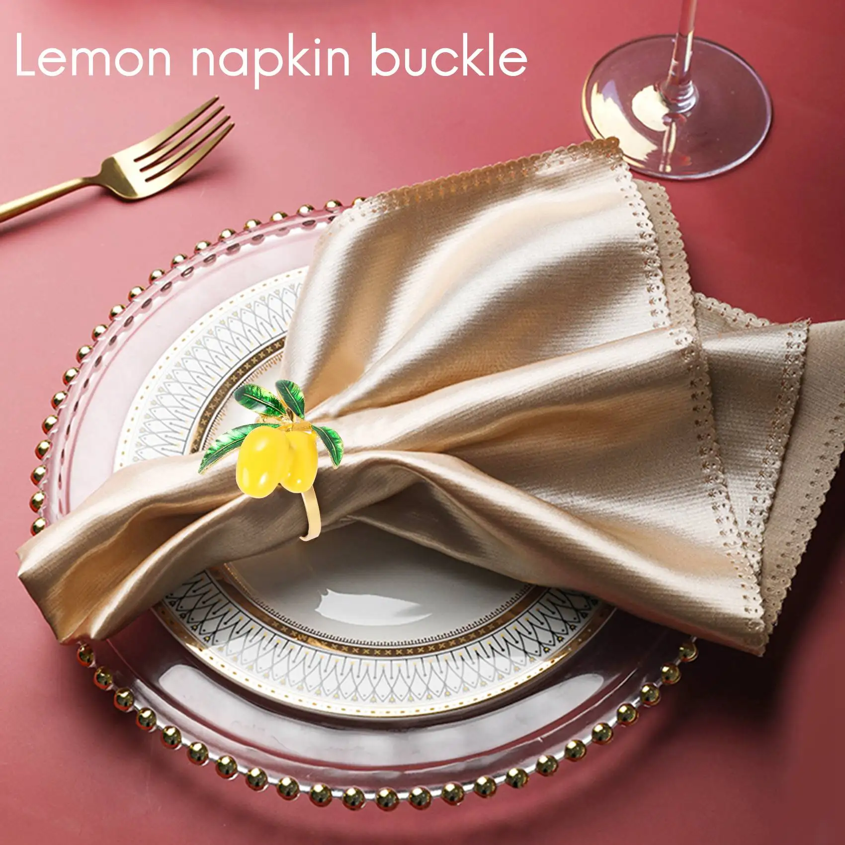 Napkin Rings Set of 8,Lemon Wedding Napkin Holder Gold Napkin Buckle for Table Decor Parties Holiday Family Gathering
Napkin Rings Set of 8,Lemon Wedding Napkin Holder Gold Napkin Buckle for Table Decor Parties Holiday Family Gathering