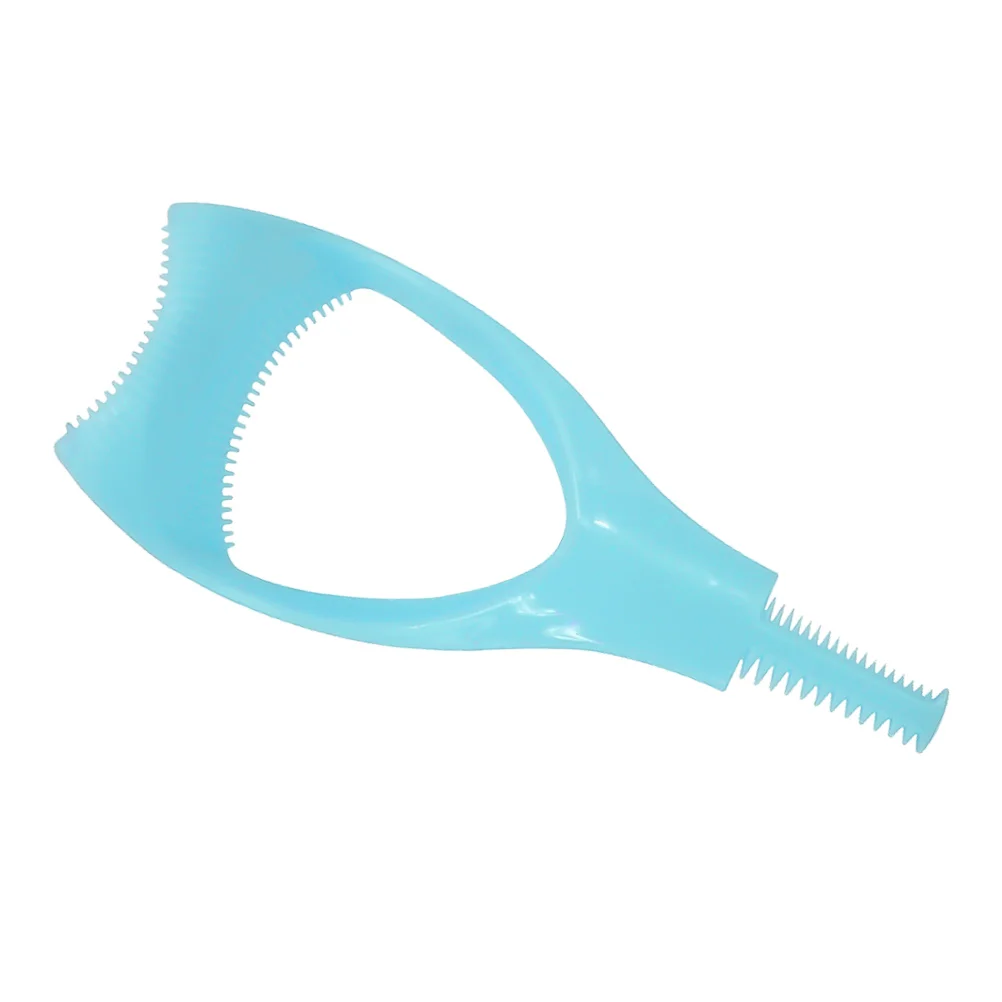 

3 in 1 Mascara Applicator Guide Tool Eyelash Comb Makeup Plastic Curler Beauty Tool (Random Color)