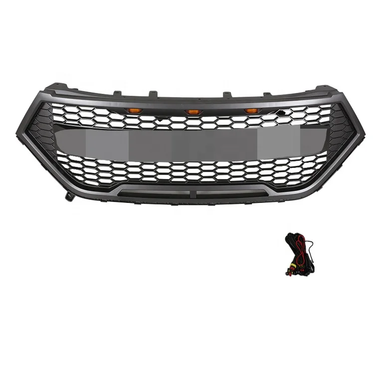 Front Bumper Grille for Edge 2015+ Grill Raptor Style Honeycomb Mesh With LED Light
Front Bumper Grille for Edge 2015+ Grill Raptor Style Honeycomb Mesh With LED Light