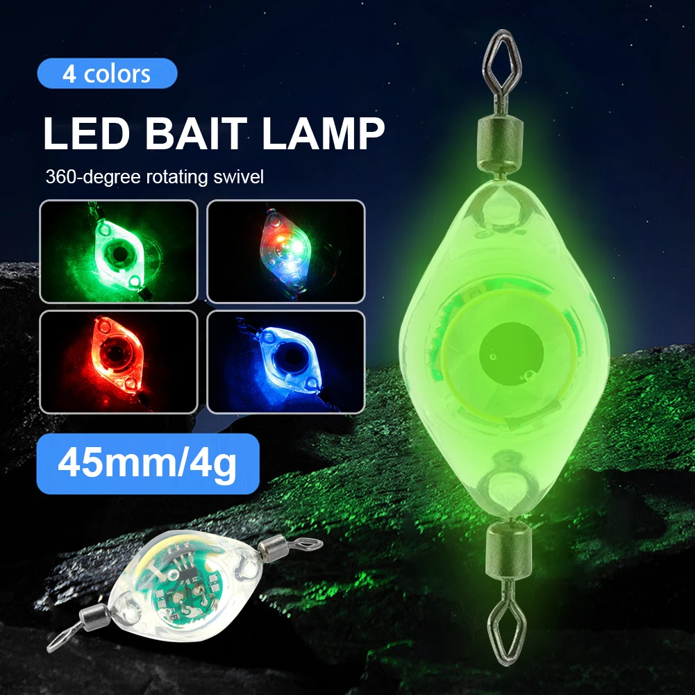 LED Fishing Bait Light Eye Shape Fishing Lure Light Waterproof Sensing Deep Drop for Seawater Freshwater Underwater High Bright
LED Fishing Bait Light Eye Shape Fishing Lure Light Waterproof Sensing Deep Drop for Seawater Freshwater Underwater High Bright