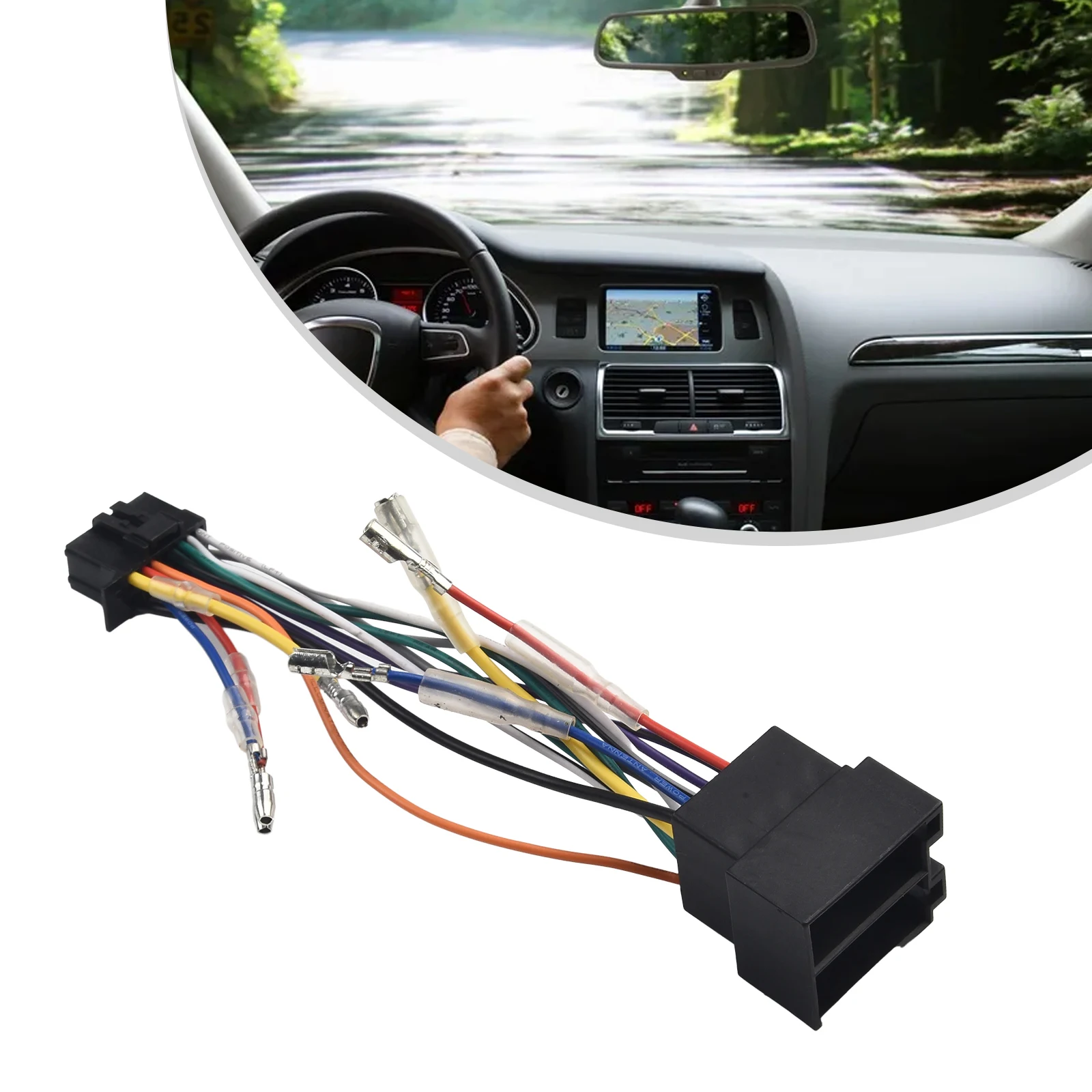 Audio Power Adapter Cables For-Pioneer 2003-on Car Stereo Radio ISO Wiring Harness Connector Plug Cable Modified Wire Connection
Audio Power Adapter Cables For-Pioneer 2003-on Car Stereo Radio ISO Wiring Harness Connector Plug Cable Modified Wire Connection