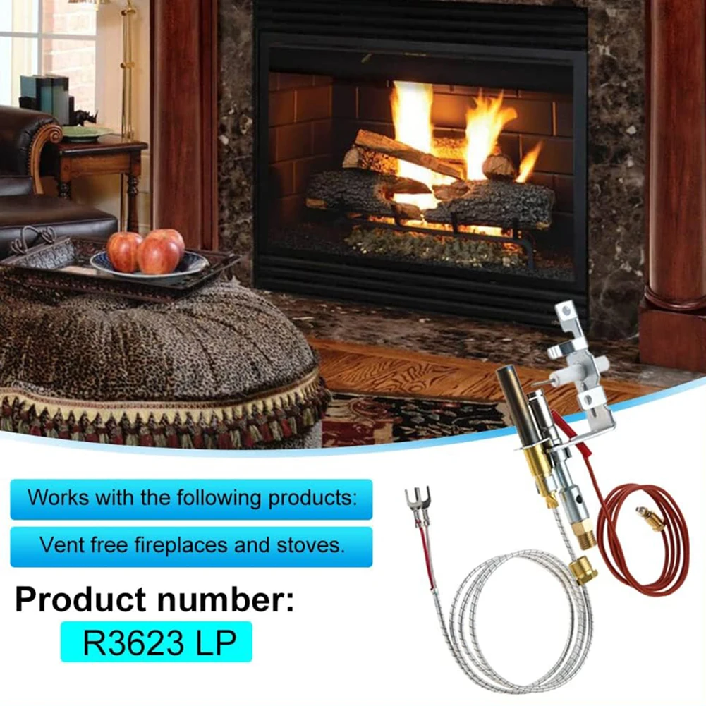 Propane Gas Fireplace Rail Assemblies R3623 LP Pilot LP Gas Thermocouple Thermopile Stove Accessories Home Fire Stove Parts
Propane Gas Fireplace Rail Assemblies R3623 LP Pilot LP Gas Thermocouple Thermopile Stove Accessories Home Fire Stove Parts