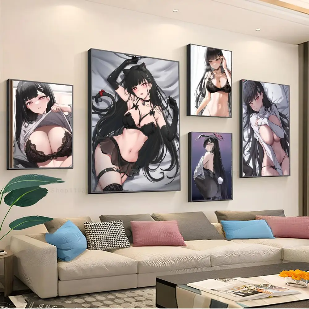 Anime Blue Archive Sexy Girl Poster Paper Print Home Living Room Bedroom Entrance Bar Restaurant Cafe Art Painting Decoration
Anime Blue Archive Sexy Girl Poster Paper Print Home Living Room Bedroom Entrance Bar Restaurant Cafe Art Painting Decoration