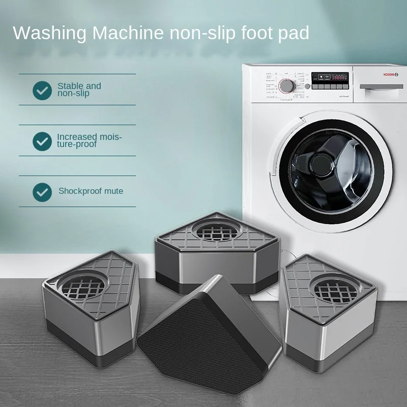 Anti-vibration Pads for Washing Machine Fridge Legs for Washing Machine Non Slip Shock and Noise Washing Machine Stand
Anti-vibration Pads for Washing Machine Fridge Legs for Washing Machine Non Slip Shock and Noise Washing Machine Stand
