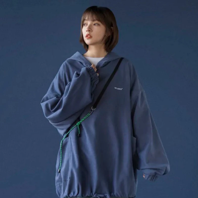 Hip Hop Streetwear Hoodie New Fashion Casual All-match Y2K women long sleeves personality Harajuku Lady Tops Sweatshirts Female
Hip Hop Streetwear Hoodie New Fashion Casual All-match Y2K women long sleeves personality Harajuku Lady Tops Sweatshirts Female