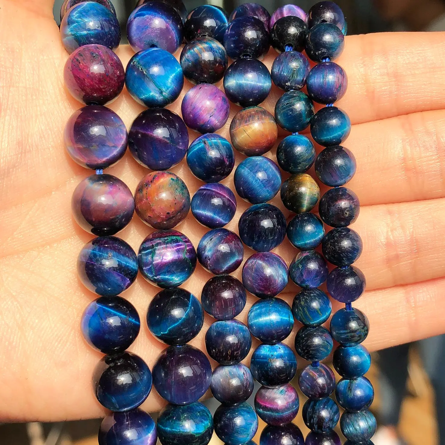 Natural Mixed Purple Tiger Eye Stone Beads Round Loose Beads DIY Charms Fasion Jewelry Making Bracelet Accessories Wholesale
Natural Mixed Purple Tiger Eye Stone Beads Round Loose Beads DIY Charms Fasion Jewelry Making Bracelet Accessories Wholesale