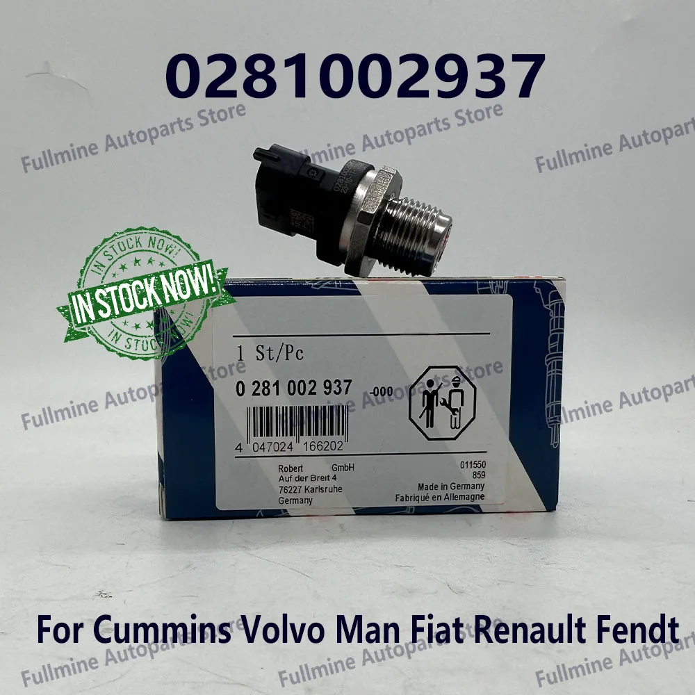 Новый датчик давления топливной направляющей 0281002937 для C-ummins V-olvo M-an Fiatt Renaultt Fendtt 281002937
Новый датчик давления топливной направляющей 0281002937 для C-ummins V-olvo M-an Fiatt Renaultt Fendtt 281002937