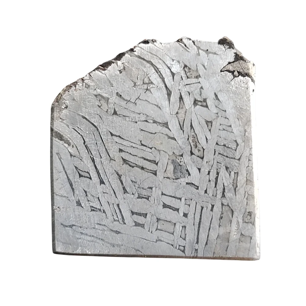 

Muonionalusta meteorite Slice Specimen Natural iron meteorite material Slice Collection -CC145