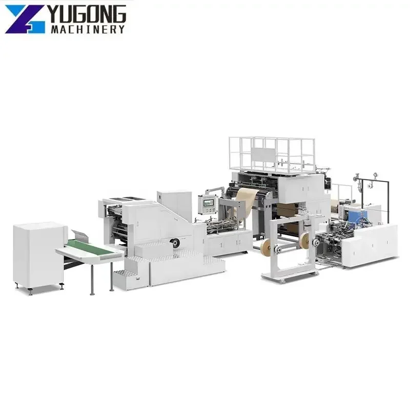 High Efficiency Automatic Kraft Paper Bag Making Machine China Manufacture Latest Model Square Bottom Sheet Fed Paper Kraft Bag
High Efficiency Automatic Kraft Paper Bag Making Machine China Manufacture Latest Model Square Bottom Sheet Fed Paper Kraft Bag