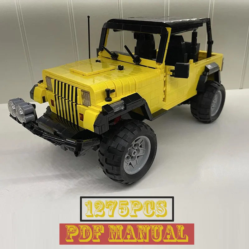 MOC-26875 Off-Road Jeep 1275PCS Building Blocks Set Sports Super Model Toys Children Christmas Birthday Gift Set
MOC-26875 Off-Road Jeep 1275PCS Building Blocks Set Sports Super Model Toys Children Christmas Birthday Gift Set