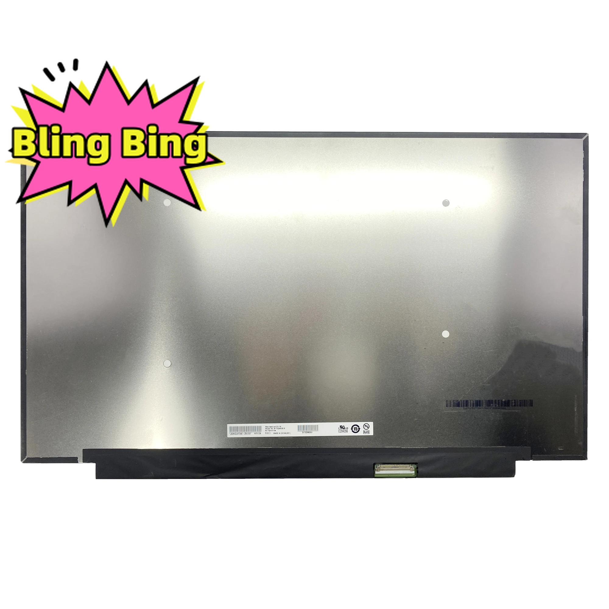 B173ZAN06.6 17.3'' 3840*2160 Display Panel EDP 40 Pins 120Hz IPS Laptop LCD Screen
B173ZAN06.6 17.3'' 3840*2160 Display Panel EDP 40 Pins 120Hz IPS Laptop LCD Screen
