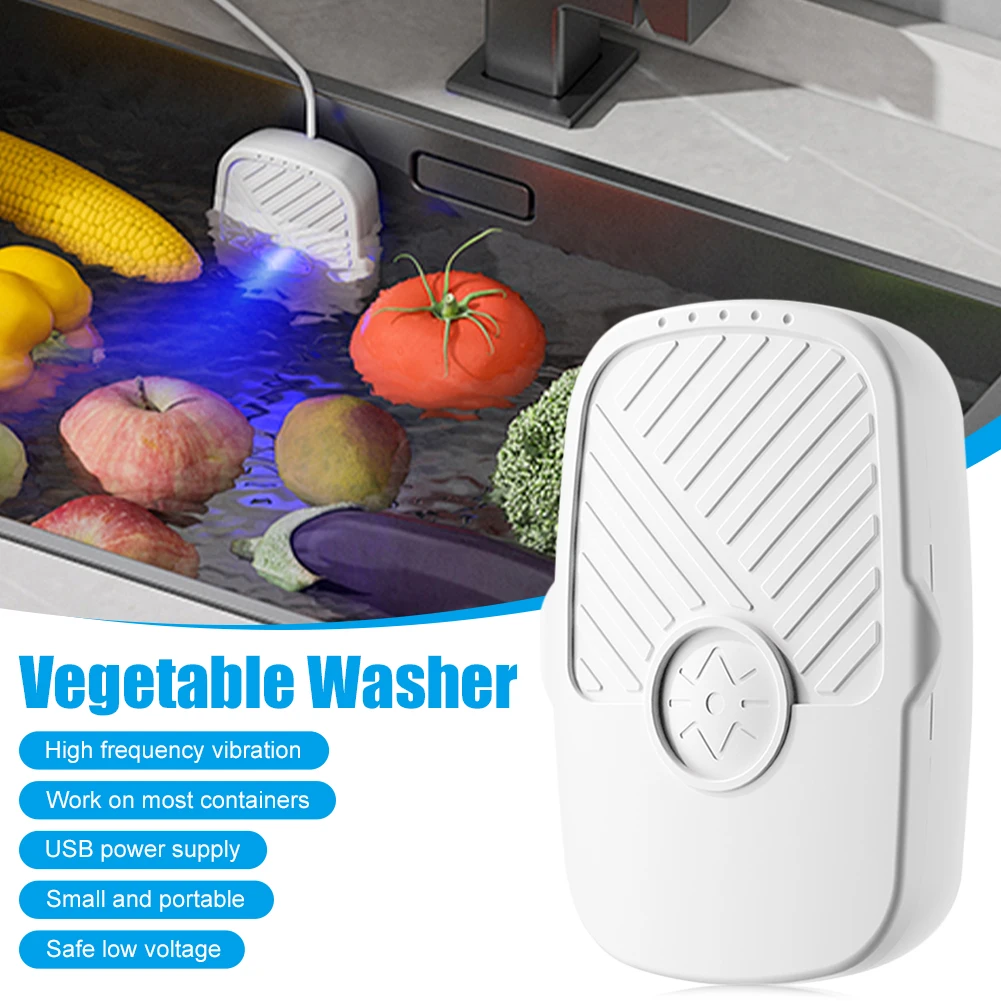Portable Fruit and Vegetable Washing Machine with UV Mini Fruit Vegetable Cleaner USB Rechargeable Waterproof for Home Travel
Portable Fruit and Vegetable Washing Machine with UV Mini Fruit Vegetable Cleaner USB Rechargeable Waterproof for Home Travel