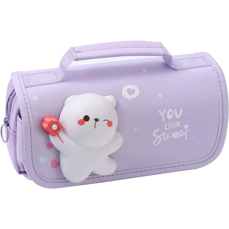 Kawaii Large Pencil Case Decompression Pencil Case Pencil Bag Portable Girls Pen Bag Pouch School Stationery School Supplies
Kawaii Large Pencil Case Decompression Pencil Case Pencil Bag Portable Girls Pen Bag Pouch School Stationery School Supplies