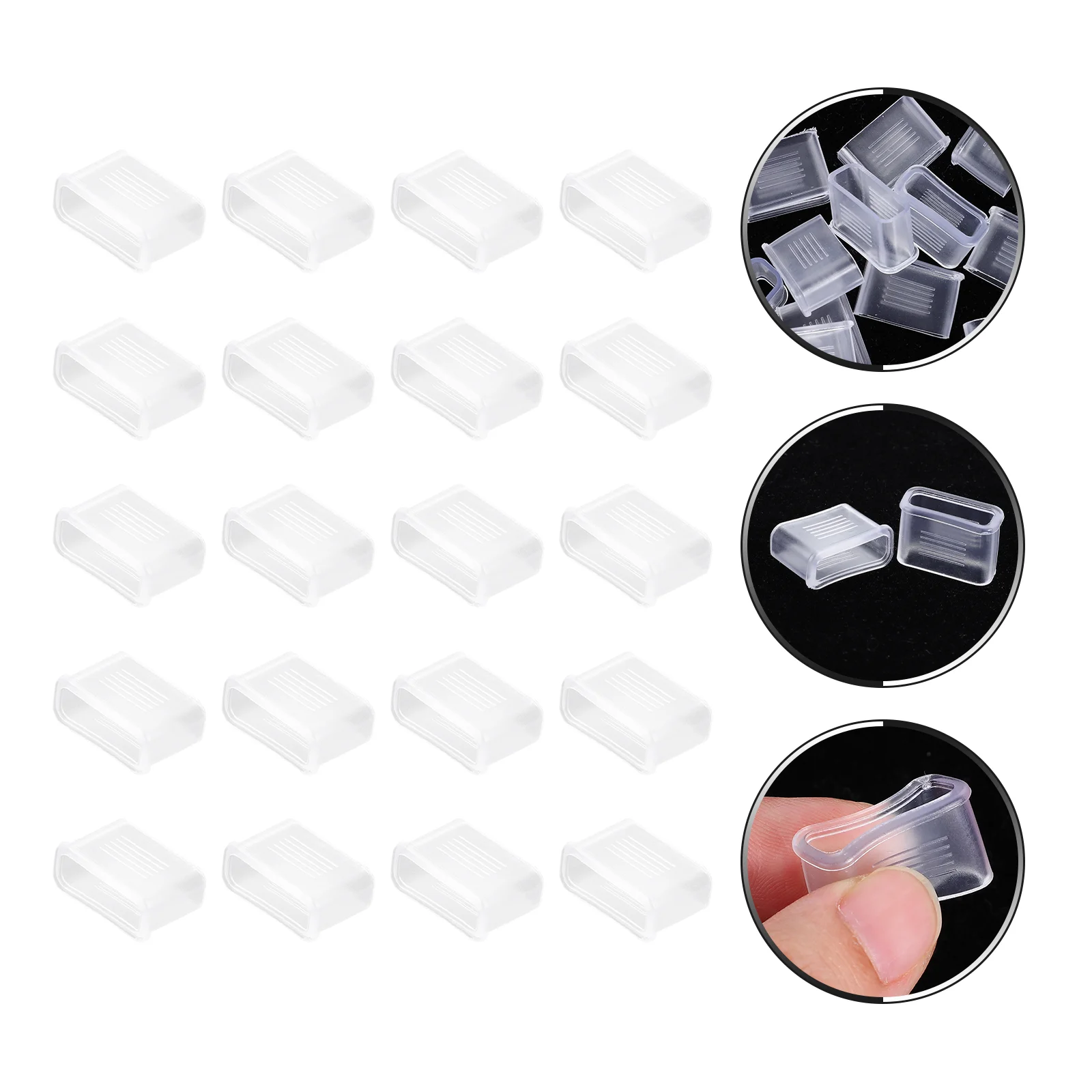 20 Pcs Whistle Cover Protector Basketball Things Whistles Plastic Caps Simple for Component
20 Pcs Whistle Cover Protector Basketball Things Whistles Plastic Caps Simple for Component