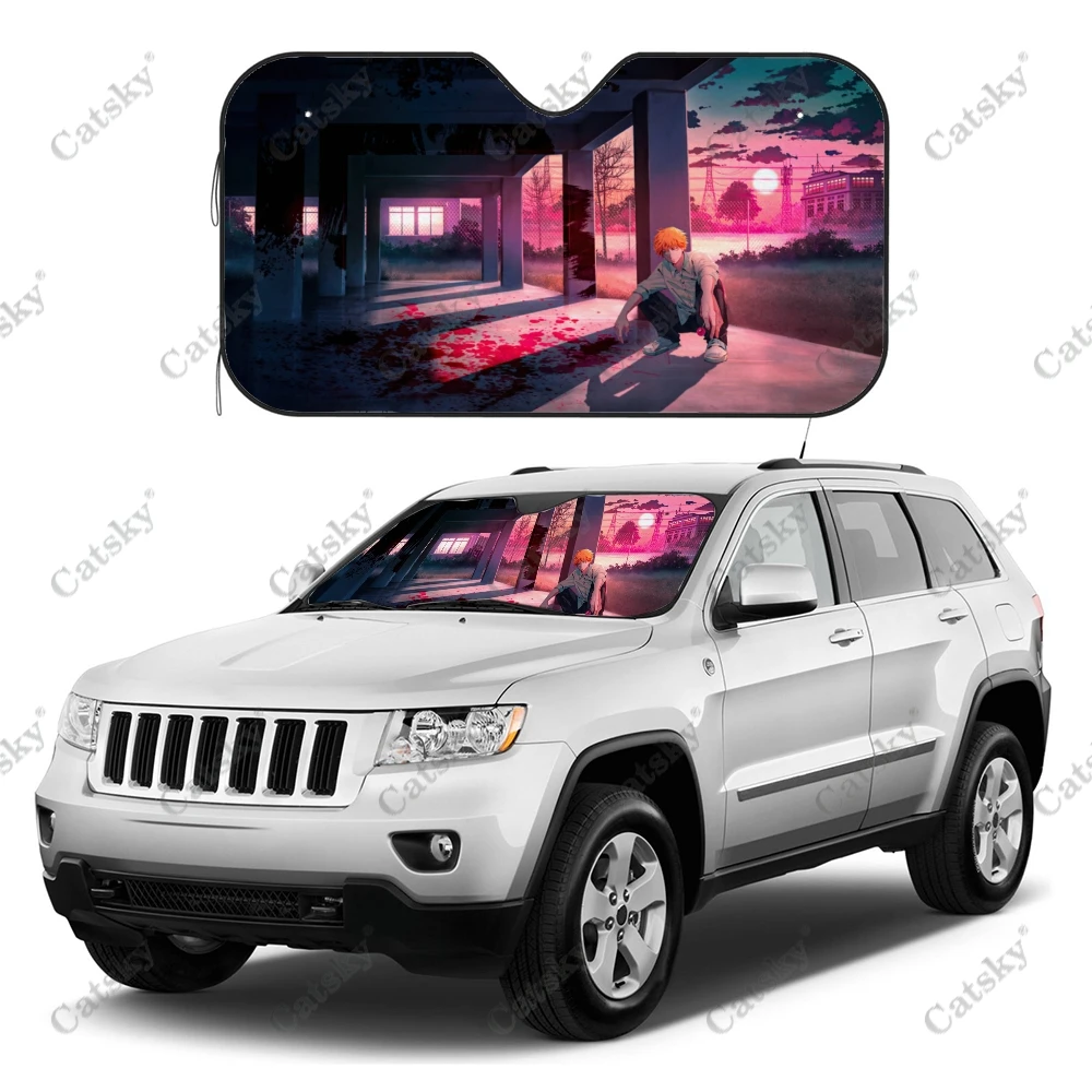 Chainsaw Man Car Sunshade Interior Accessories Folding Sunscreen Anti-UV Pattern Printing Gift Sunshade
Chainsaw Man Car Sunshade Interior Accessories Folding Sunscreen Anti-UV Pattern Printing Gift Sunshade