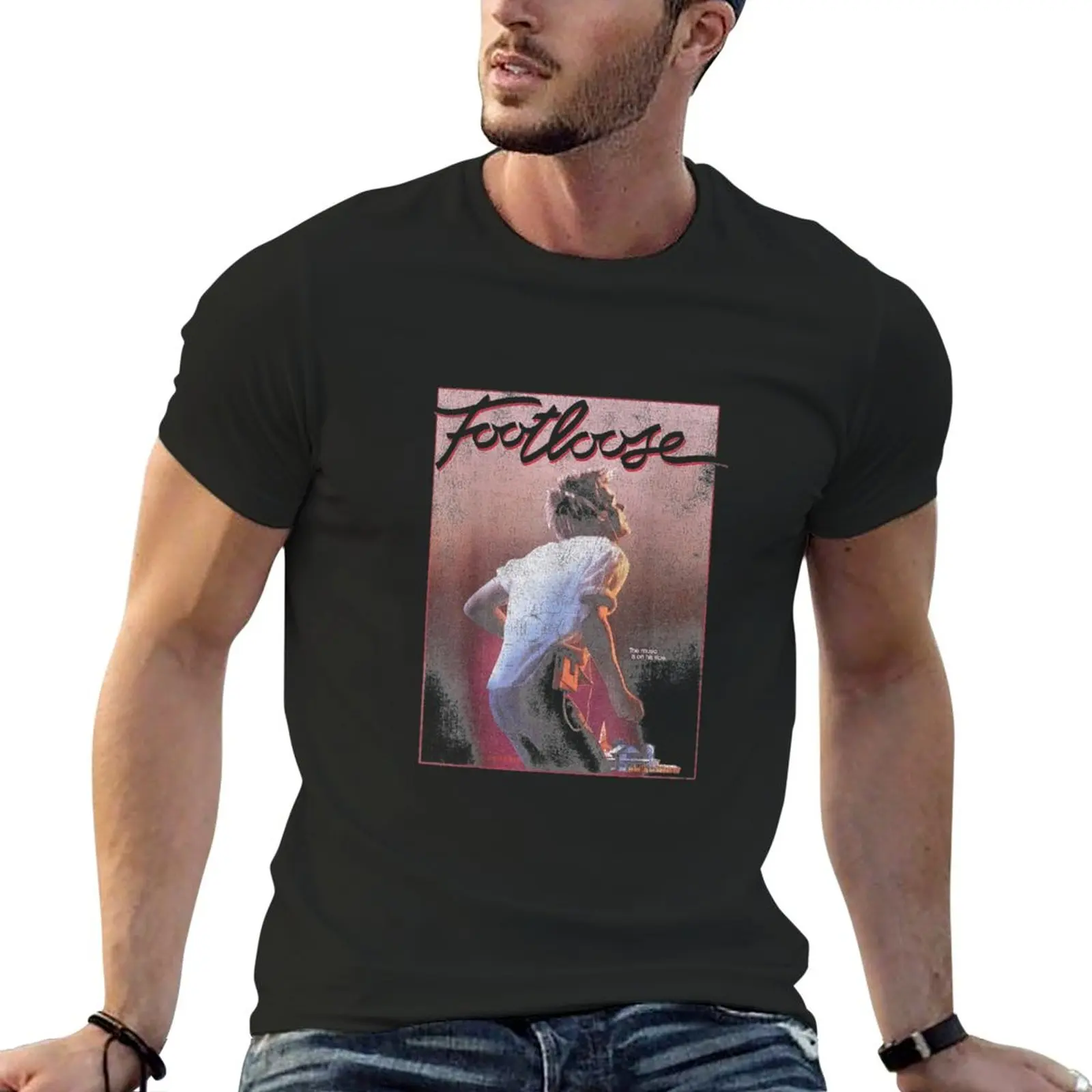 Footloose Classic Poster T-Shirt funnys blanks animal prinfor boys customs men graphic t shirts
Footloose Classic Poster T-Shirt funnys blanks animal prinfor boys customs men graphic t shirts