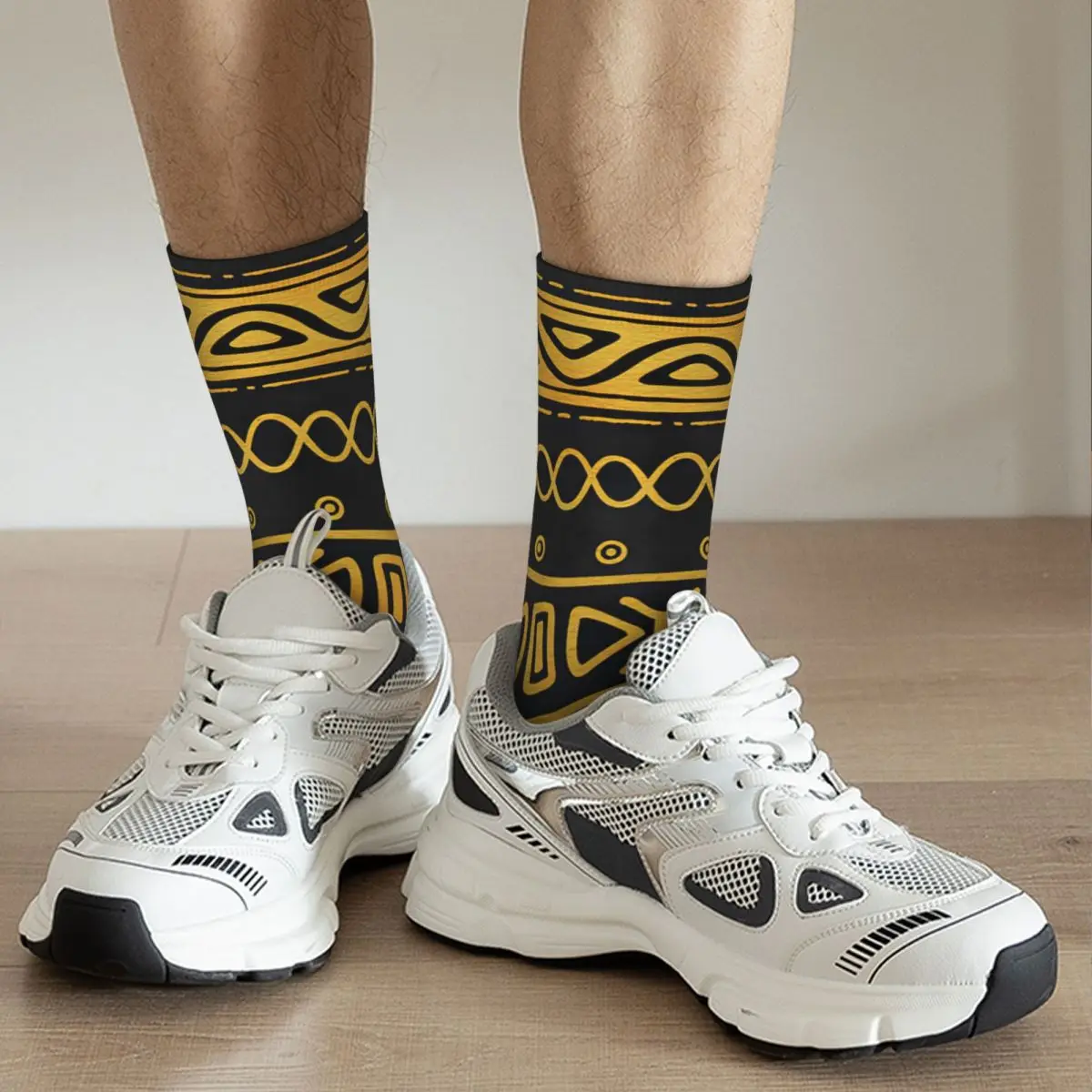 Ethnic African Pattern Yellow And Black Adult Socks Unisex socks,men Socks women Socks
Ethnic African Pattern Yellow And Black Adult Socks Unisex socks,men Socks women Socks