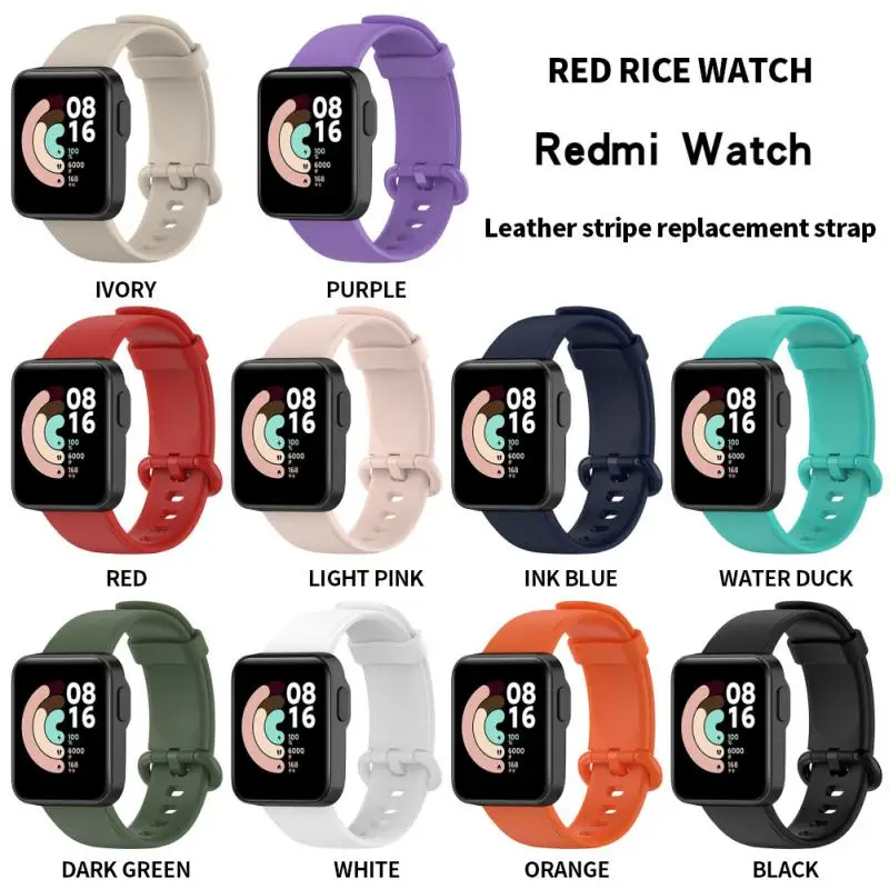 Watch Strap for Xiaomi Mi watch lite Redmi watch Silicone Wristband Bracelet Replacement Smartwatch Bracelet Smart Accessories
Watch Strap for Xiaomi Mi watch lite Redmi watch Silicone Wristband Bracelet Replacement Smartwatch Bracelet Smart Accessories