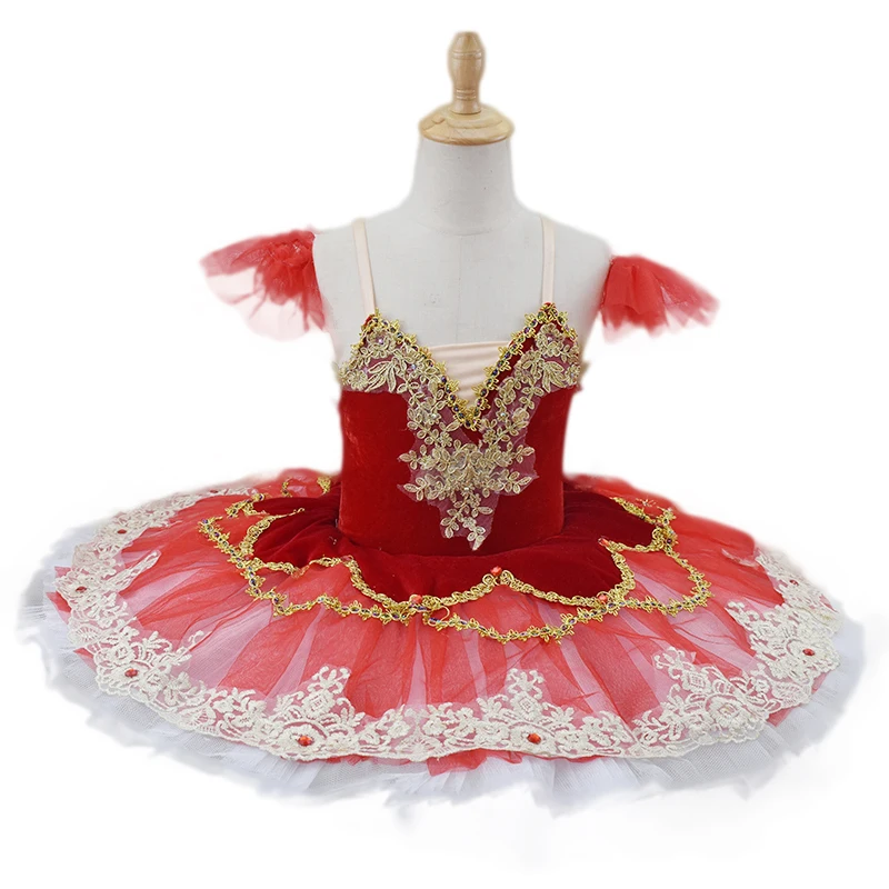 

2023 Ballet Skirt red Professional Ballet Tutu Women Loetard Kids Girls Adults Swan Lake Ballet Costumes Ballerina Dress