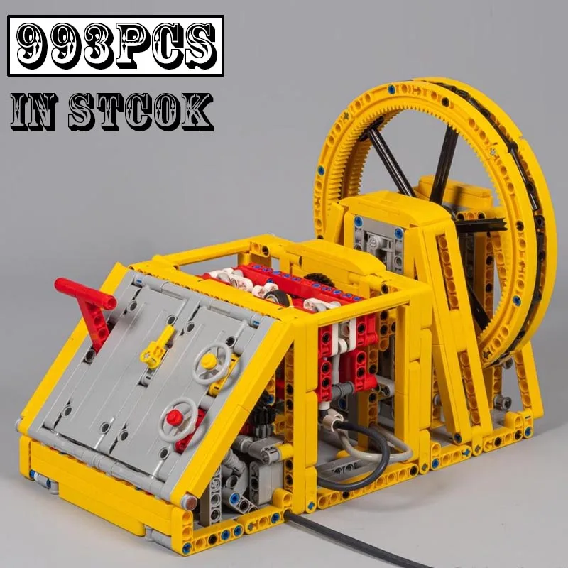 NEW MOC-128169 Switchless Pneumatic Machine Engine Construction Buiding Block Toys for Boy Kit Bricks Children Kid Birthday Gift
NEW MOC-128169 Switchless Pneumatic Machine Engine Construction Buiding Block Toys for Boy Kit Bricks Children Kid Birthday Gift