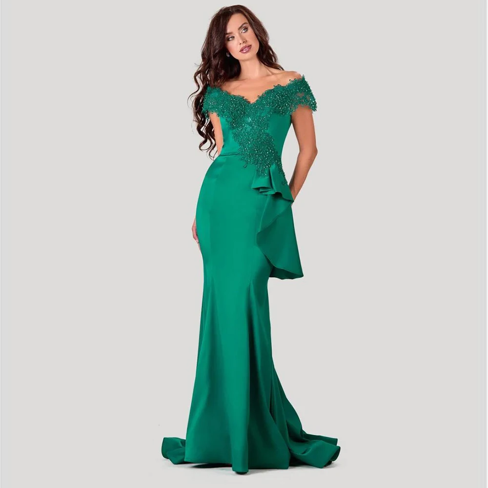 Blue Elegant Off Shouder Robes De Cocktai 2023 Prom Dress Mermaid V-neck Lace Applique Fashion Satin فساتين السهرة Sweep Train
Blue Elegant Off Shouder Robes De Cocktai 2023 Prom Dress Mermaid V-neck Lace Applique Fashion Satin فساتين السهرة Sweep Train