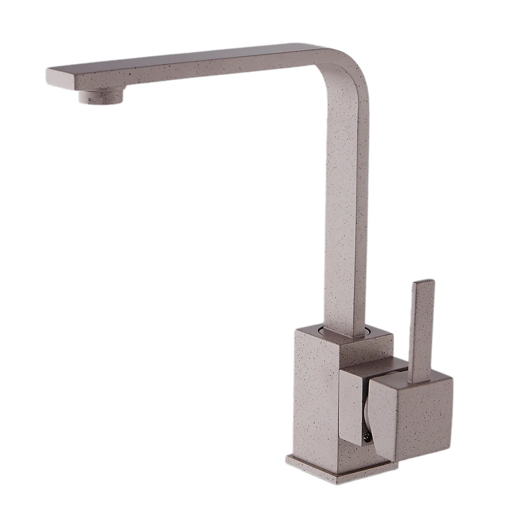 Kitchen Faucets Brass Kitchen Sink Water Faucet 360 Rotate Swivel Faucet Mixer Single Holder Single Hole Black Mixer Tap 7115
Kitchen Faucets Brass Kitchen Sink Water Faucet 360 Rotate Swivel Faucet Mixer Single Holder Single Hole Black Mixer Tap 7115