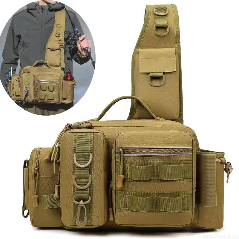 Versatile Men's Fishing Waist Pack, Chest Bag, Outdoor Single Shoulder Crossbody Bag, Fishing Rod Bag, Multi-purpose Gear Bag
Versatile Men's Fishing Waist Pack, Chest Bag, Outdoor Single Shoulder Crossbody Bag, Fishing Rod Bag, Multi-purpose Gear Bag