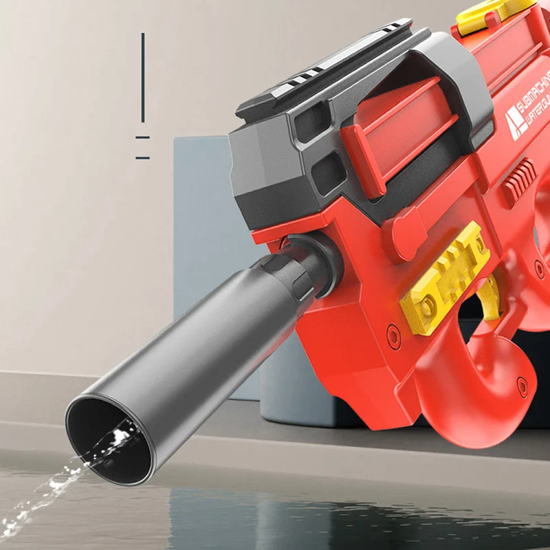 New P90 Children's Toy Shooting Water Gun Electric Toy Automatic High-Tech Summer Pool Beach Large Capacity Water Gun for Adults
New P90 Children's Toy Shooting Water Gun Electric Toy Automatic High-Tech Summer Pool Beach Large Capacity Water Gun for Adults