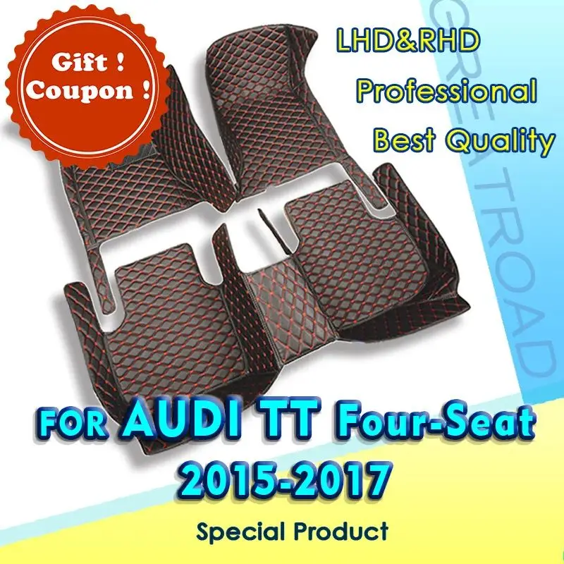 Car floor mats for AUDI TT Hardtop Coupe (Four seats) 2015 2016 2017 Custom auto foot Pads automobile carpet cover interior
Car floor mats for AUDI TT Hardtop Coupe (Four seats) 2015 2016 2017 Custom auto foot Pads automobile carpet cover interior