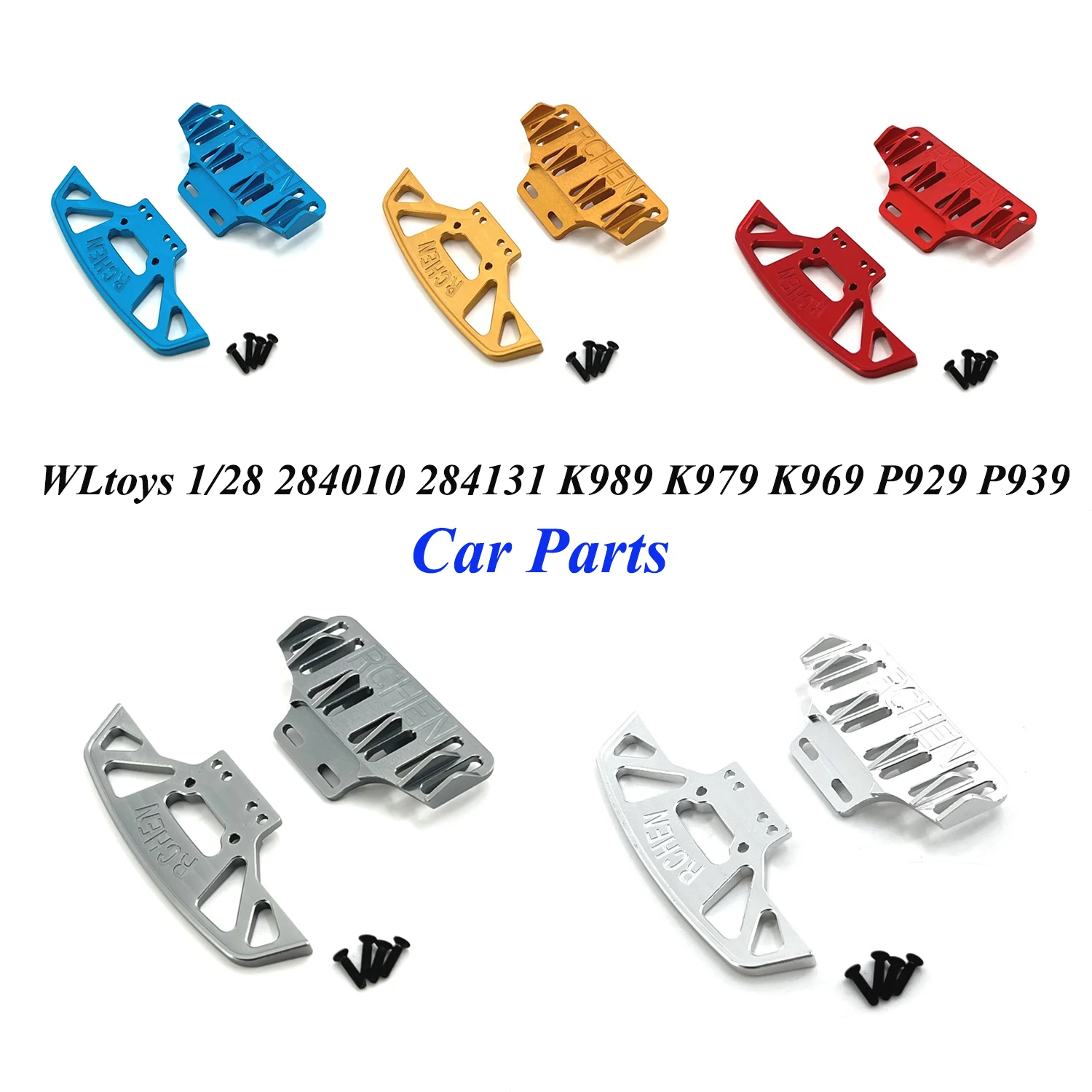 WLtoys 1/28 284010 284131 K989 K969 RC Car Parts Metal Upgraded Front and Rear Bars
WLtoys 1/28 284010 284131 K989 K969 RC Car Parts Metal Upgraded Front and Rear Bars