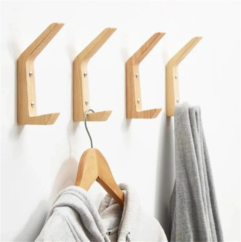 New C-Type Log Color Beech Wood Hook Multi-Purpose Key Holder Decoration Wall Coat Rack Door Clothes Storage Home Organizer
New C-Type Log Color Beech Wood Hook Multi-Purpose Key Holder Decoration Wall Coat Rack Door Clothes Storage Home Organizer