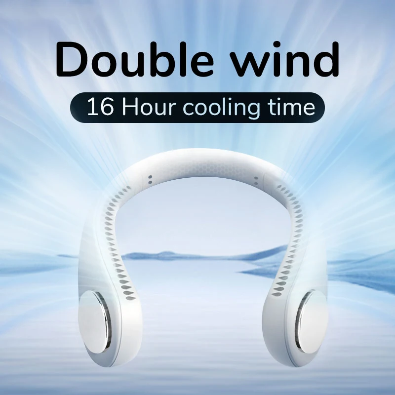 2000mAh Hanging Neck Fan Bladeless USB Rechargeable 3 Speed Adjustment Wearable Portable Personal Fan for Women Men Camping
2000mAh Hanging Neck Fan Bladeless USB Rechargeable 3 Speed Adjustment Wearable Portable Personal Fan for Women Men Camping