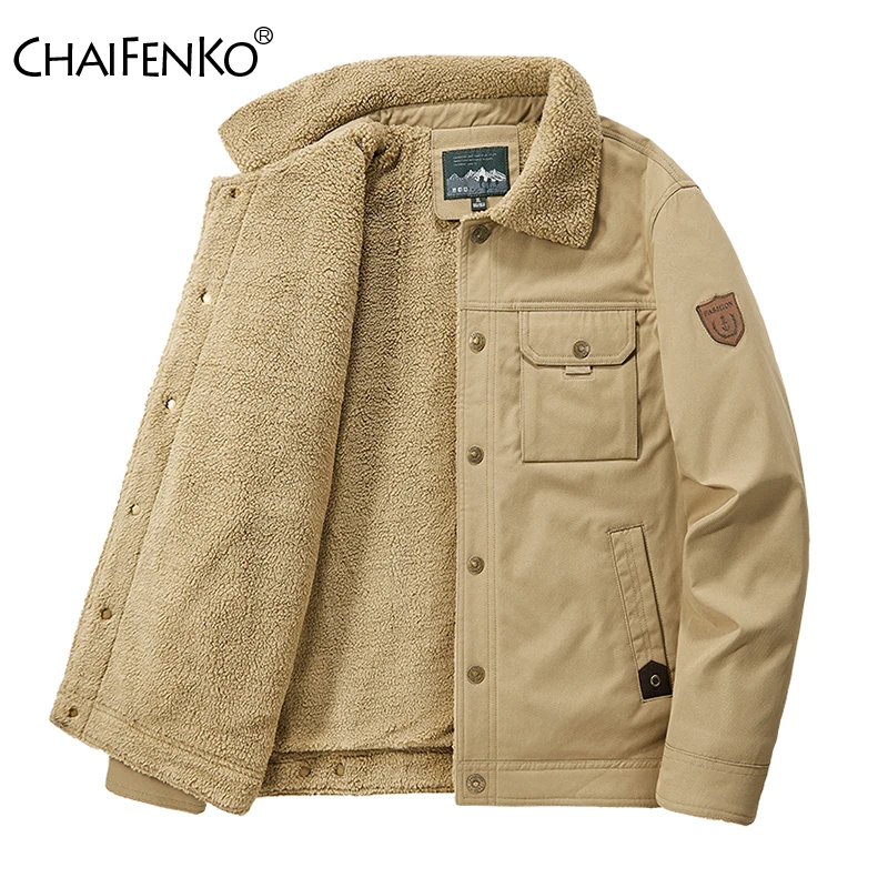 Men 2023 Winter New Fleece Thick Warm Jacket Men Fashion Casual Windproof Coat Men Autumn Outwear Tactics Military Jacket Men
Men 2023 Winter New Fleece Thick Warm Jacket Men Fashion Casual Windproof Coat Men Autumn Outwear Tactics Military Jacket Men