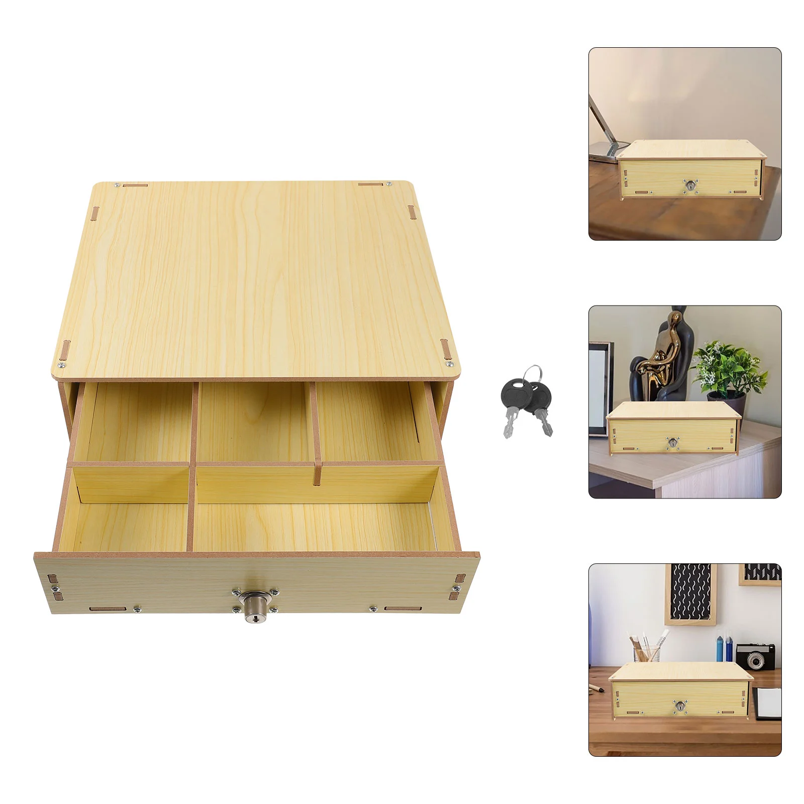 Divided Convenient Multi-Use Desk Storage Organizer Wooden Multi-Grid Box Desktop File Organizer For Home Desk Storage Office
Divided Convenient Multi-Use Desk Storage Organizer Wooden Multi-Grid Box Desktop File Organizer For Home Desk Storage Office