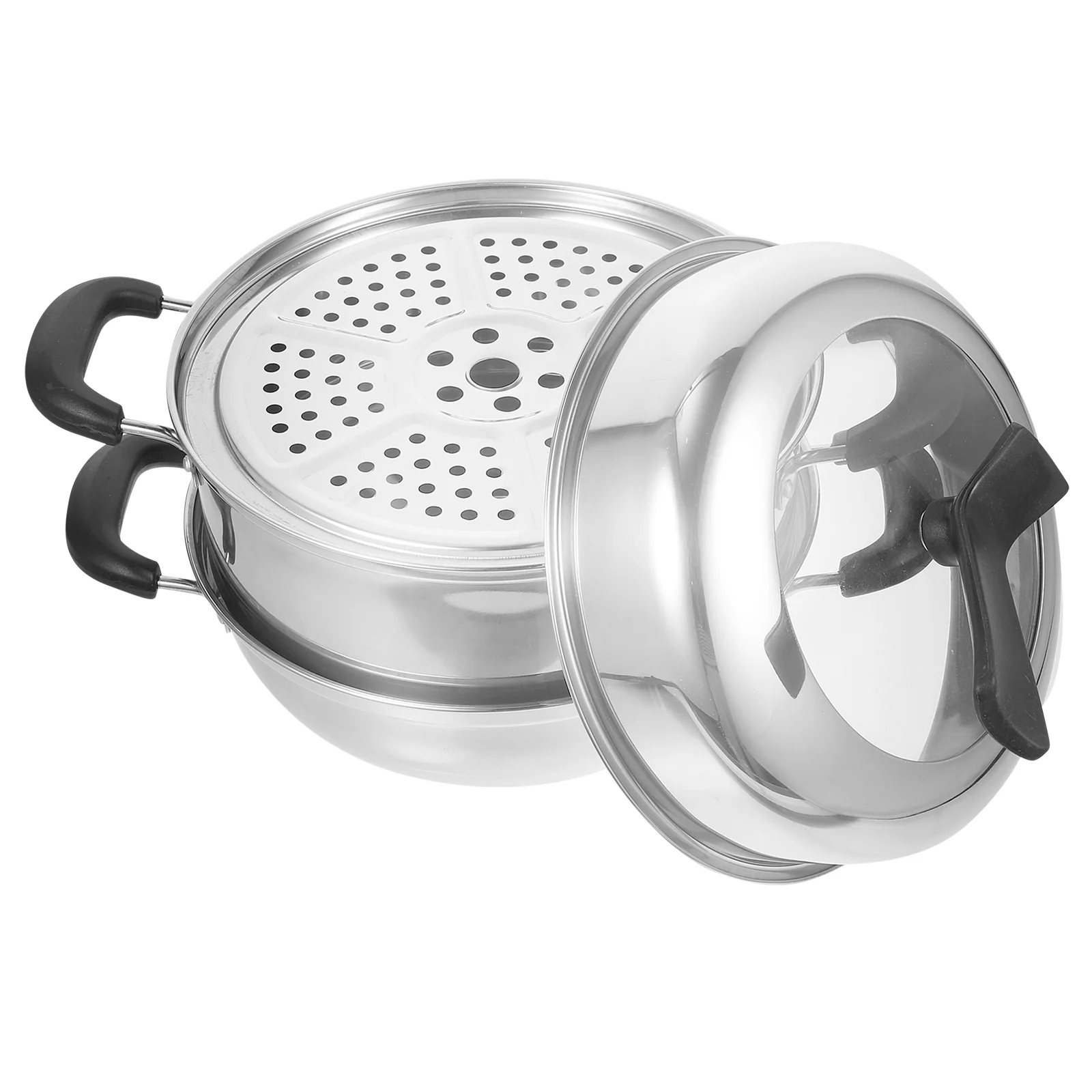 1 Set Stainless Steel Steam Pot Food Steamer Kitchen Steam Pot Soup Pot Food Steamer Cookware
1 Set Stainless Steel Steam Pot Food Steamer Kitchen Steam Pot Soup Pot Food Steamer Cookware
