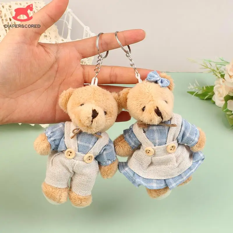 1pcs Cute Wear Clothes Bear Plush Toy Cartoon Rabbit Pendant Soft Stuffed Doll Keychain Backpack Car Bag Key Ring Decor Kid Gift
1pcs Cute Wear Clothes Bear Plush Toy Cartoon Rabbit Pendant Soft Stuffed Doll Keychain Backpack Car Bag Key Ring Decor Kid Gift