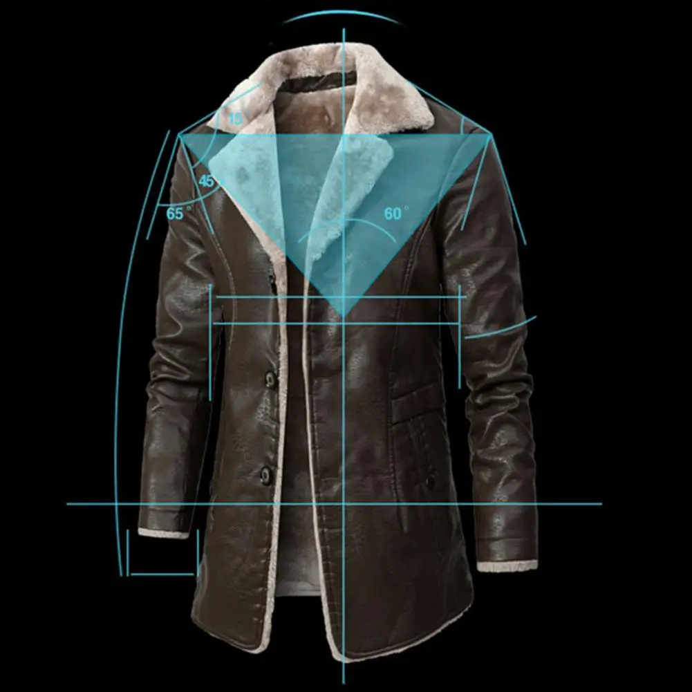 Men Winter Long Thick Fleece PU Leather Jacket Mens Streetwear Casual Business Clothing Porcket Leather Jackets Coat Outwear Men
Men Winter Long Thick Fleece PU Leather Jacket Mens Streetwear Casual Business Clothing Porcket Leather Jackets Coat Outwear Men