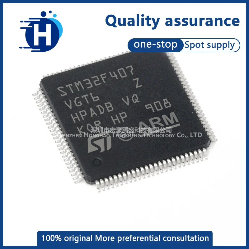 

Genuine STM32F407VGT6 LQFP-100 ARM Cortex-M4 32-bit microcontroller MCU