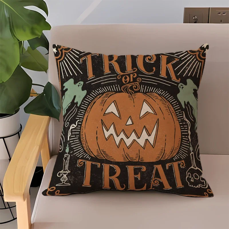 Happy Halloween Pillowcases Bed Cushions of Modern Sofa Double-sided Printing Twin Size Bedding Home Decor Cover for Pillow Car
Happy Halloween Pillowcases Bed Cushions of Modern Sofa Double-sided Printing Twin Size Bedding Home Decor Cover for Pillow Car