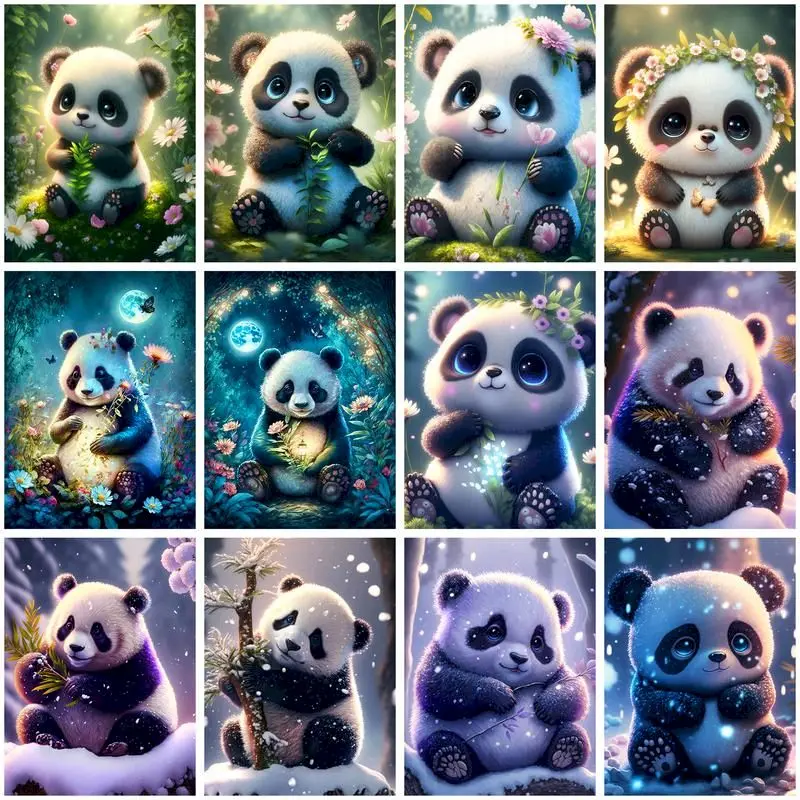 GATYZTORY Diamond Painting New 2023 Full Square Diamond Painting Panda Animal 5d Diy Kit Home Decor Handmade
GATYZTORY Diamond Painting New 2023 Full Square Diamond Painting Panda Animal 5d Diy Kit Home Decor Handmade