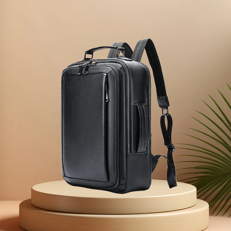 New Trend 2024 Luxury Business Backpack For Men Genuine Leather 15.6 Computer Bag Male Travel Knapsack Student Schoolbag Mochila
New Trend 2024 Luxury Business Backpack For Men Genuine Leather 15.6 Computer Bag Male Travel Knapsack Student Schoolbag Mochila
