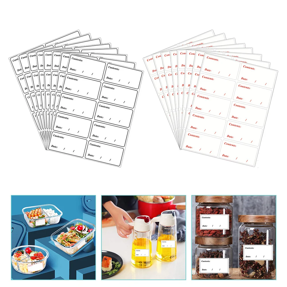 Removable Freezer Labels, 200pcs Storage Stickers Refrigerator Freezer Paper Label Easy Clean Leaves Residue Labels Roll
Removable Freezer Labels, 200pcs Storage Stickers Refrigerator Freezer Paper Label Easy Clean Leaves Residue Labels Roll