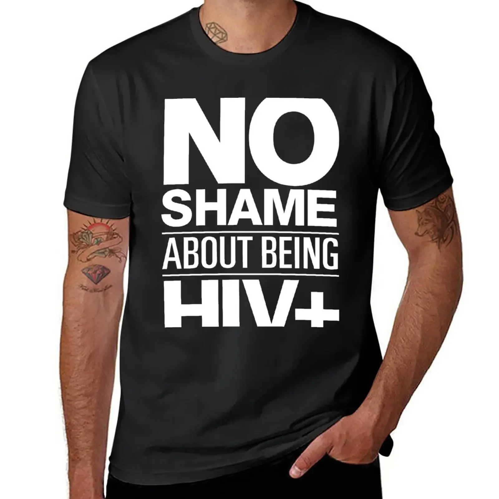 No Shame About Being HIV+ (Red) T-Shirt funnys customizeds aesthetic clothes plain t shirts men
No Shame About Being HIV+ (Red) T-Shirt funnys customizeds aesthetic clothes plain t shirts men