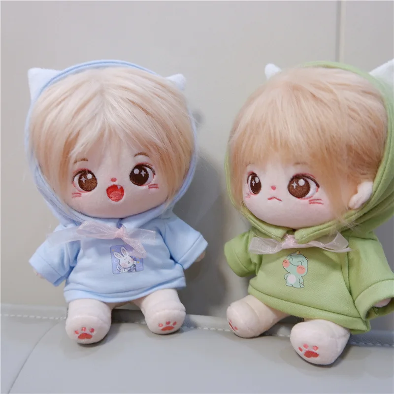 5 Colors Candy Color Cute Cat Sweater Lace Denim Shorts PU BowKnot Shoes 20cm Doll Suit 20cm Cotton Doll
5 Colors Candy Color Cute Cat Sweater Lace Denim Shorts PU BowKnot Shoes 20cm Doll Suit 20cm Cotton Doll