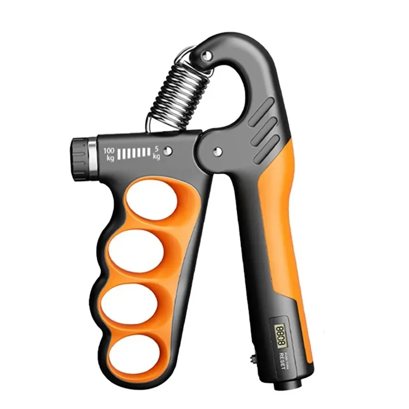 Hand Grip Strengthener Hand Grip Trainer +Counter Wrist Forearm Hand Exerciser For Muscle Building 1 Piece 
Hand Grip Strengthener Hand Grip Trainer +Counter Wrist Forearm Hand Exerciser For Muscle Building 1 Piece