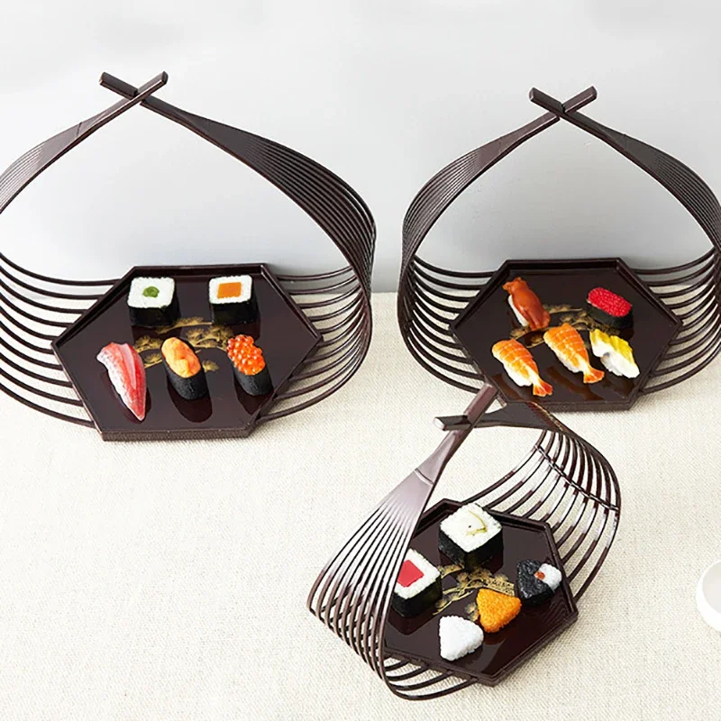 Creative Basket Dinner Plate Platos Hexagonal Tray Sushi Plates Japanese Dish Decorate Hand Baskets Assiette Tableware
Creative Basket Dinner Plate Platos Hexagonal Tray Sushi Plates Japanese Dish Decorate Hand Baskets Assiette Tableware