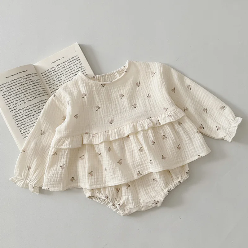 2024 New Spring Korean Style Children Clothes Suit Long Sleeved Cotton Printed T-shirt+Shorts Newborn Baby Girls Clothing Set
2024 New Spring Korean Style Children Clothes Suit Long Sleeved Cotton Printed T-shirt+Shorts Newborn Baby Girls Clothing Set